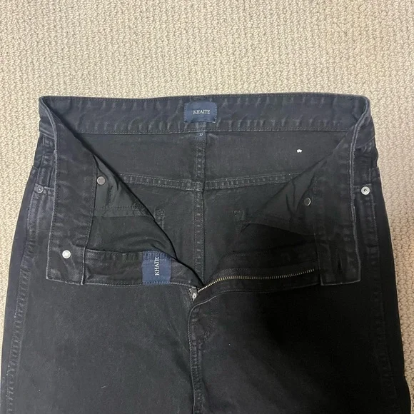 KHAITE Black Boyfriend Jeans - Picture 6 of 7